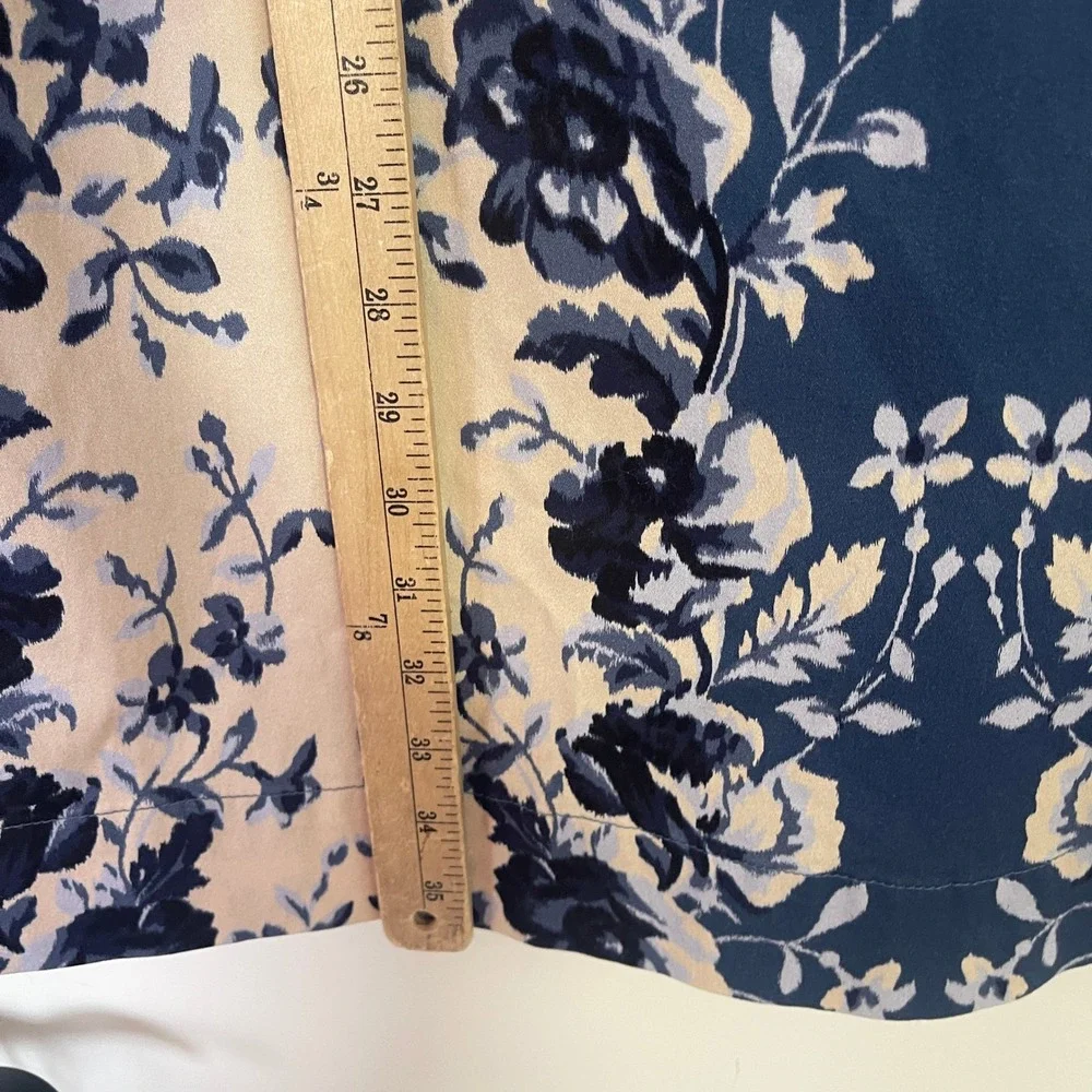 Tuckernuck NWOT Indigo Reflection Stretch Cotton Megan Dress Women's Size XL - Picture 11 of 11